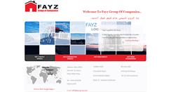 Desktop Screenshot of fayz-group.com